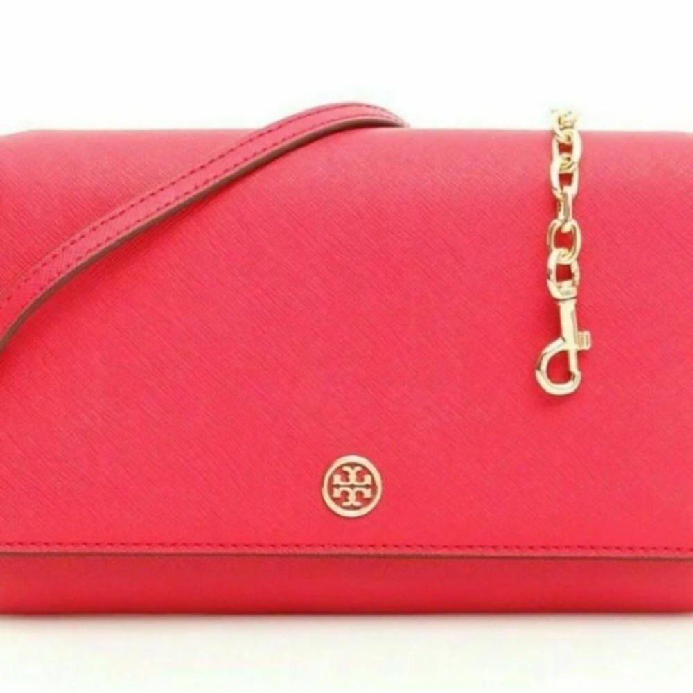 NWT TORY BURCH ROBINSON 52708 Clutch Bag Handbag Chain Wallet  Bag